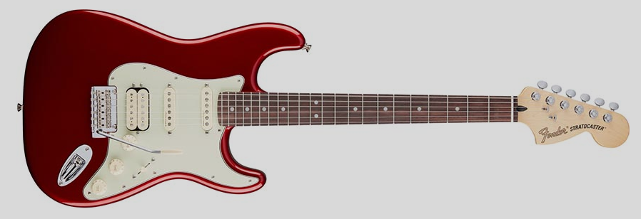 西安芬達(dá)Fender電吉他專賣店分享芬達(dá)DELUXE STRAT® HSS0147200309